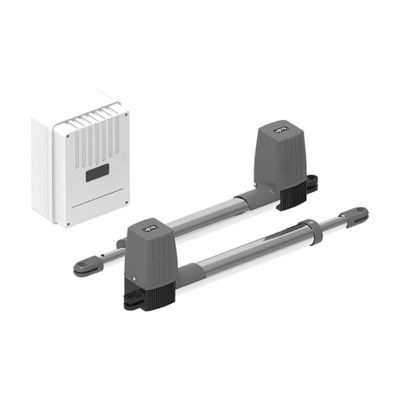 Automatic Double Gate Operator Wifi Control Solar Kit Kit Hardware Lengkap Untuk Swing Gates