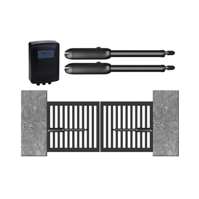 Heavy Duty Automatic Magnetic Limit Switch untuk Swing Gate Motor SW400DC Desain Modern untuk Max.800KG Outdoor Villa Gates