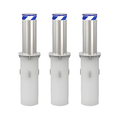 Retractable 100% tugas diklasifikasikan hidraulik naik bollards listrik hidraulik dikendalikan secara mekanis