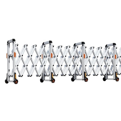 Pabrik Supply Crowd Control Manual Expandable Dorong dan Tarik Pagar Penghalang Gerbang