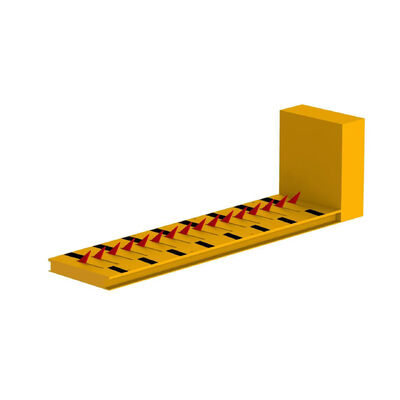 Heavy Duty A3 Steel Tire Killer dengan Kapasitas 80T dan Waktu Tanggapan 1-2S untuk Keamanan Penghalang Spike Jalan