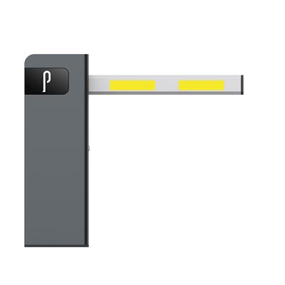 Fast Speed 100W DC24V Metal Housing Traffic Control Boom Barrier Gate for Houses Gedung Kantor Supermarket