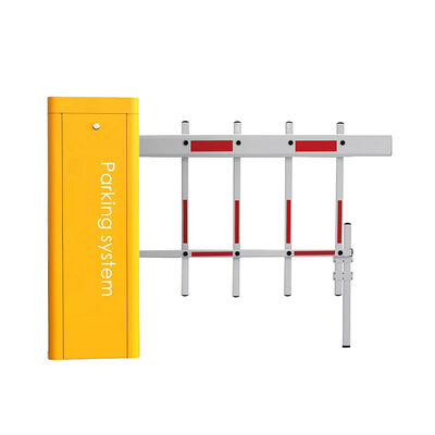 Gerbang Penghalang Boom Otomatis dengan Plat Baja Gelinding Dingin 1,5 mm, Pasokan Listrik DC24V dan Daya Nomor 160W untuk Sistem Parkir