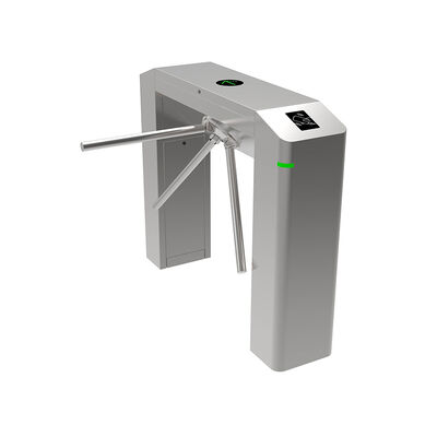 Gerbang Tripod Turnstile Mekanik Baja Tahan Karat Panjang Lengan 510mm Kecepatan Tinggi untuk Kontrol Akses Aman