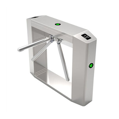 Semi Otomatis Tripod Turnstile Gate Sistem Kontrol Akses RFID 3 Arm Turnstile