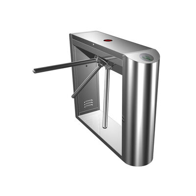 SS304 IP44 Tripod Turnstile Gate dengan Arm 500mm untuk Pengendalian Akses Aman