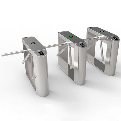 SS304 Entrance Barrier Gate Tripod Turnstile Gate Kontrol Akses Keamanan IP54