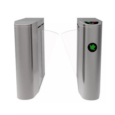 Gerbang Penghalang Flap Kecepatan Cepat dengan 5 Juta Waktu Operasi dan Konstruksi Baja Tahan Karat 304 atau 316