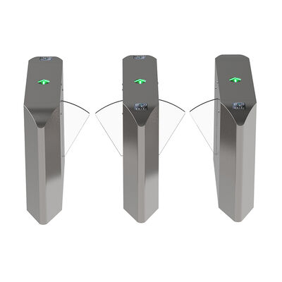 Gerbang Kecepatan Ganda dengan Sertifikat CE dan Gerbang Penghalang yang Dapat Ditarik dengan Flap Gel Silika Lembut