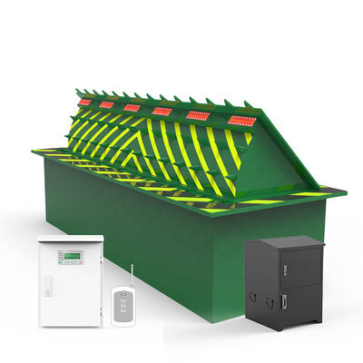 3.7KW RS485 Kontrol PLC Hidrolik Road Blocker untuk Kontrol Kendaraan Keamanan Tinggi