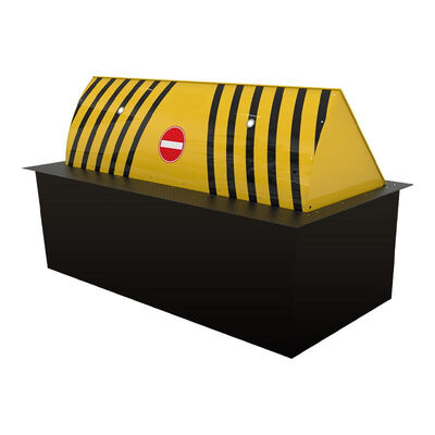 Hydraulic Road Blocker dengan 120 Ton Passing Pressure 3.75KW Daya Dinamis dan Lampu LED untuk Keamanan Tinggi