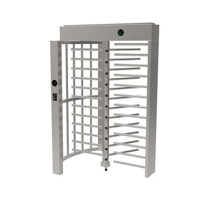 Pengakuan wajah Bi-directional Full Height Turnstile dengan Lebar Passage 610mm untuk High Security Access Control