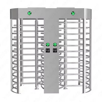 Pintu Putar Penuh Tinggi Pengenalan Wajah yang Didukung NFC dengan Waktu Respons 0,2S dan Peringkat IP45
