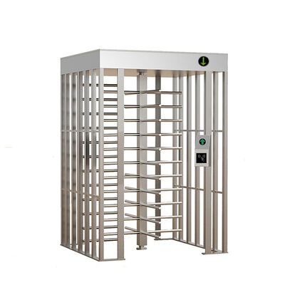 DC24V Full Height Turnstile SUS304 40W Mekanisme Gedung Kantor