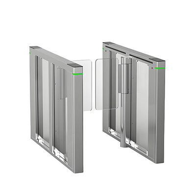 100W Brushless DC Motor Bi-Directional Barrier Turnstile Gate dengan lebar saluran 500mm-1000mm untuk kontrol akses