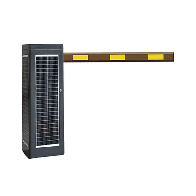 Gerbang Penghalang Surya dengan Panel Surya 118W IP54 Perlindungan dan Remote Control untuk Sistem Manajemen Parkir