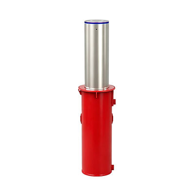 Tidak diperlukan drainase IP68 tahan air stainless steel bollard otomatis retractable untuk keamanan jalan masuk
