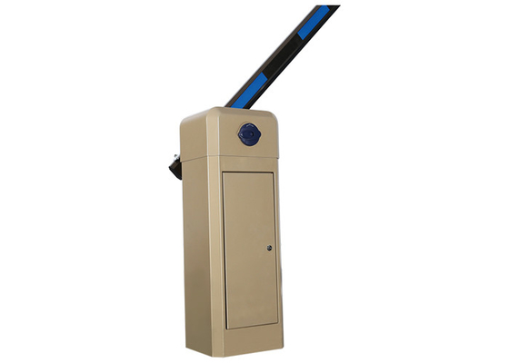 Cerdas Kecepatan Cepat Warna Emas Sistem Automatic Gate Barrier Powder Coating Permukaan