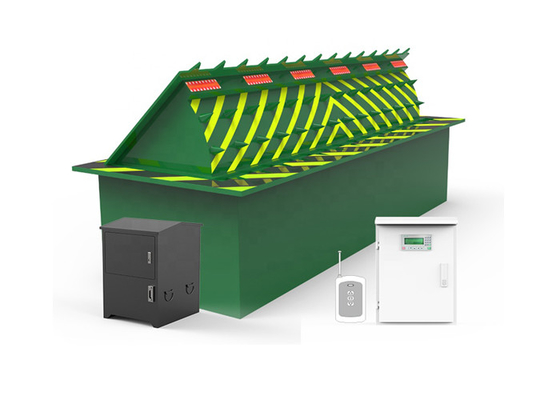 Anti Teroris Hidrolik Road Blocker System Perlindungan Keamanan Tingkat Tinggi 3.7KW 380v