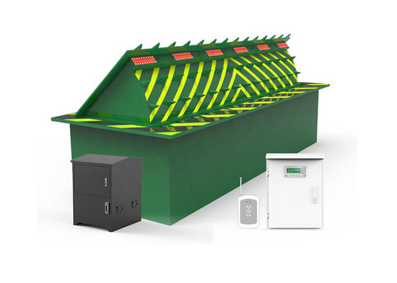 Anti-teroris Hydraulic Road Blocker dengan 3.7KW Power 80 Ton Loading dan 500mm Height Lifting untuk Keamanan Tinggi
