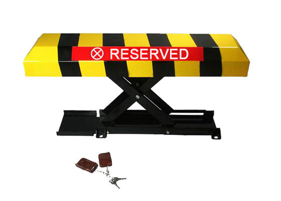 Kunci Parkir Otomatis Motor Baja Cold Rolling 2mm DC12V dengan Tinggi Naik 305mm untuk Ruang Kendaraan yang Aman