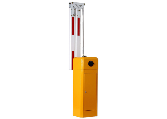 IP54 120W Vehicle Boom Barrier Gate Sistem Kontrol Parkir Baja Gulung Dingin