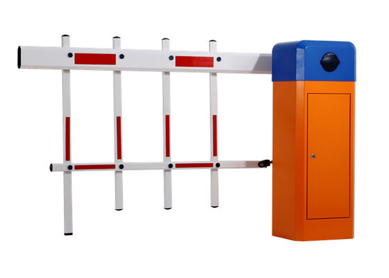 120W AC Motor Automatic Barrier Gate dengan 6m Arm untuk Pengendalian Parkir Aman