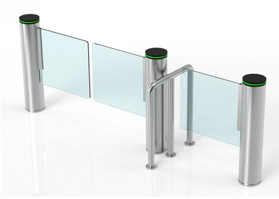 Fast Lane Cylindrical 168mm Pedestrian Swing Gate Self Closing