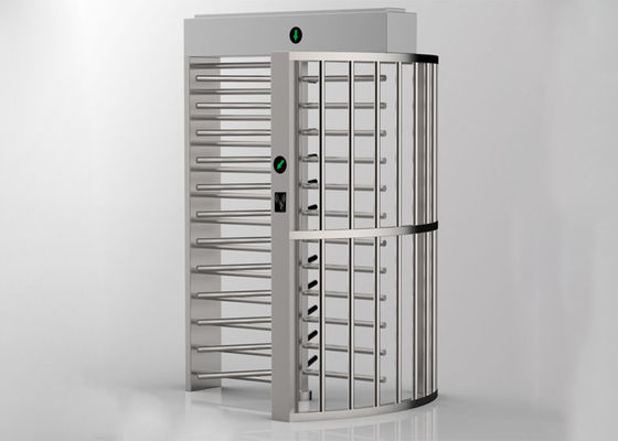 Pintu Putar Tinggi Penuh SS304 dengan Waktu Respons 0,2 Detik dan Lengan 600mm untuk Kontrol Akses Keamanan Tinggi