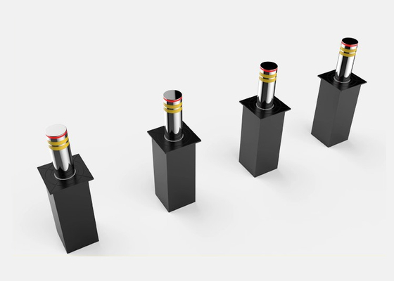 3.7Kw 80T Memuat IP68 Parkir Mobil Bollard Otomatis yang Dapat Dilepas