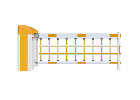 Tinggi Boom 1168mm Daya 250W Panjang Lengan 6m Gerbang Penghalang Otomatis Penghalang Boom Udara