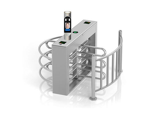 Bi-directional SS304 Half Height Turnstile dengan 30 Person/Minute Flow Rate untuk Pengendalian Passage yang Aman