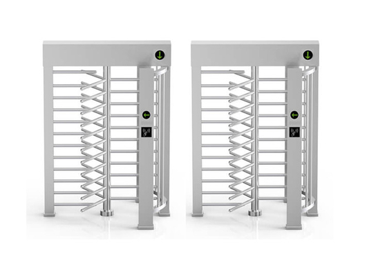 24VDC 40W 30person / Min Full Body Turnstile Lebar 610mm
