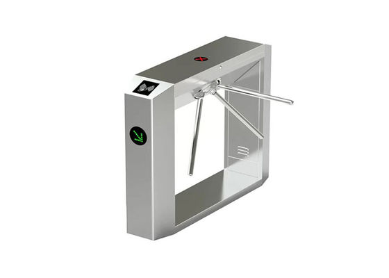 DC24V SUS304 Stripod Turnstile Gate stainless steel dengan 40 orang/menit Tingkat Perjalanan untuk Kontrol Akses