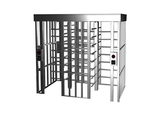 Pintu Putar Kontrol Akses RFID Anti Tailing 24V 0.2S SS304