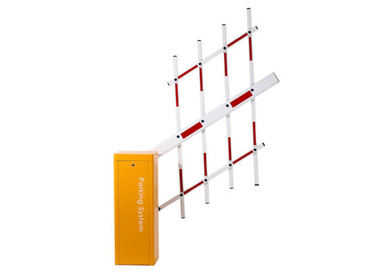 Sistem Gerbang Penghalang Otomatis Lengan 6m 140W IP44 untuk Kontrol Akses Kendaraan