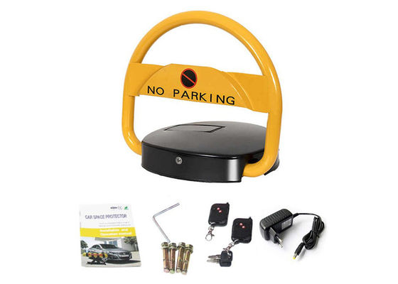 Tahan Air IP67 Ketahanan Tekan 2 Ton DC6V Baterai Isi Ulang Kunci Parkir Mobil Kunci Ruang Parkir