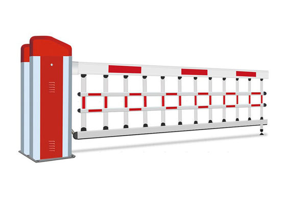 Isolasi Fotoelektrik Kontrol Jarak Jauh 30m Motor 250W Gerbang Lalu Lintas Udara Penghalang