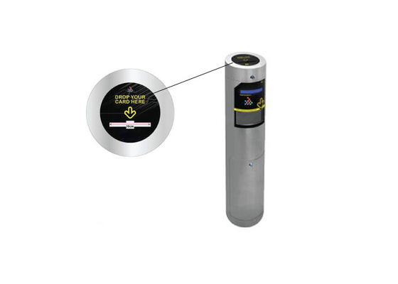 280 Kartu SS304 219mm cylinder Drop Card Collector