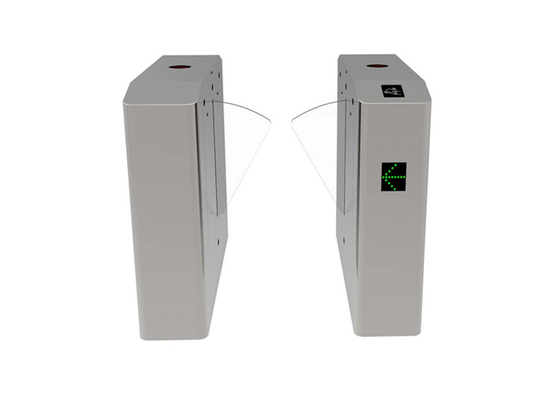 Kontrol Akses RS485 3s Sistem Baffle Gate Ditarik Lebar 600mm