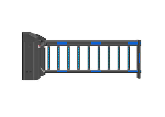 Gerbang Penghalang Otomatis Peredam Cacing Turbo dengan Jarak Jauh 30m, Berperingkat IP44, dan Panjang Lengan 6m