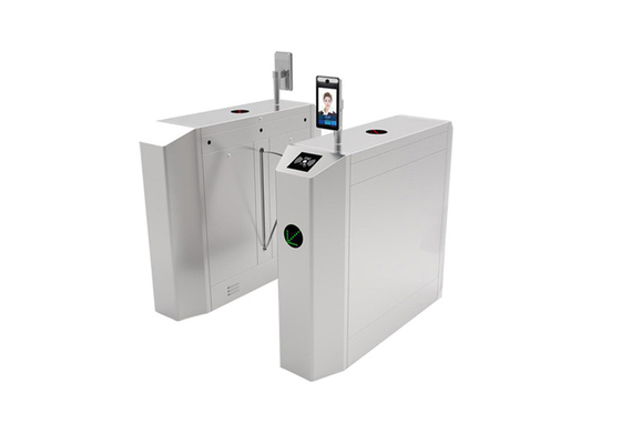 Pembaca Sidik Jari Akrilik Flap Turnstile Gate SS304