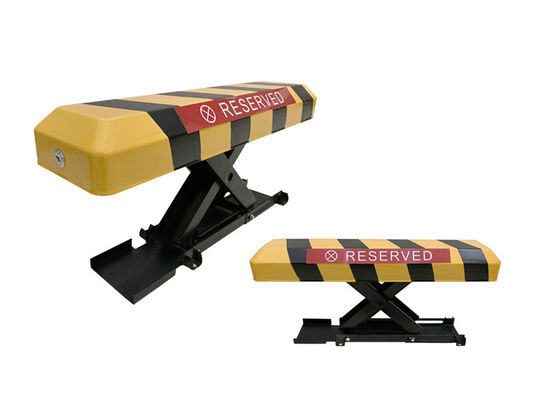 Lapisan Plastik DC12V IP66 Kunci Parkir Otomatis untuk Perlindungan Ruang Parkir yang Aman