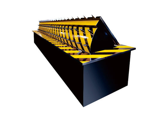 A3 Steel Hydraulic Road Blocker dengan ketinggian angkat 500mm dan daya 3,7KW untuk kontrol kendaraan keamanan tinggi