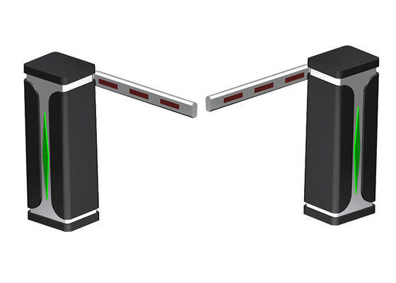 Brushless 30M Speed ​​Range 0.6 Dtk sampai 6 Dtk Kendaraan Access Boom Barrier LED Light Beam