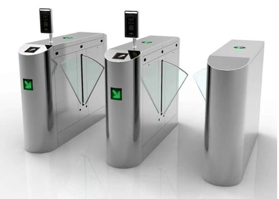 0.2s SS304 Remote Control Flap Turnstile Unidirectional