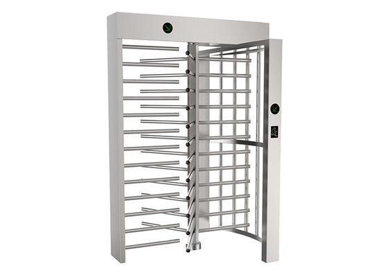 Pengakuan wajah Bi-directional Full Height Turnstile dengan Lebar Passage 610mm untuk High Security Access Control