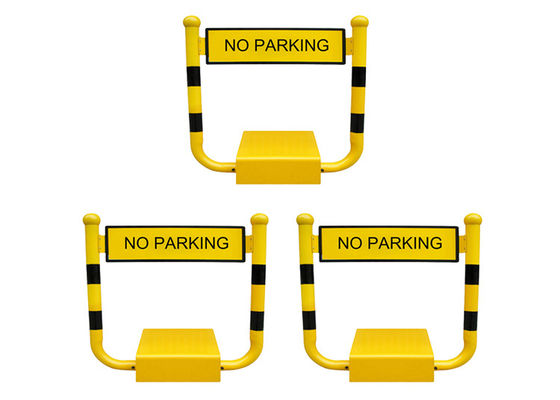 3.0mm Steel Parking Space Lock dengan 50m remote control dan 5 ton bearing capacity