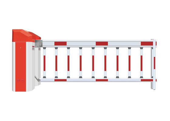 IP44 Gerbang Penghalang Otomatis dengan Manajemen Kartu RFID dan Panjang Lengan 6m untuk Kontrol Parkir Aman