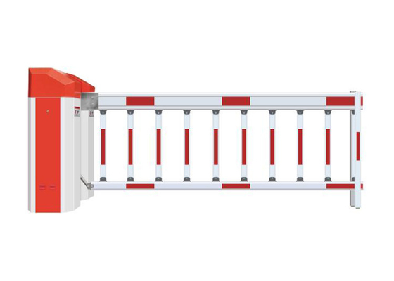 IP44 Traffic Barrier Parking Boom Gate Dengan Manajemen Kartu RFID